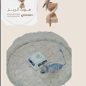 قرشع على الطاقة الشمسية لصيد الطيور الجارحه