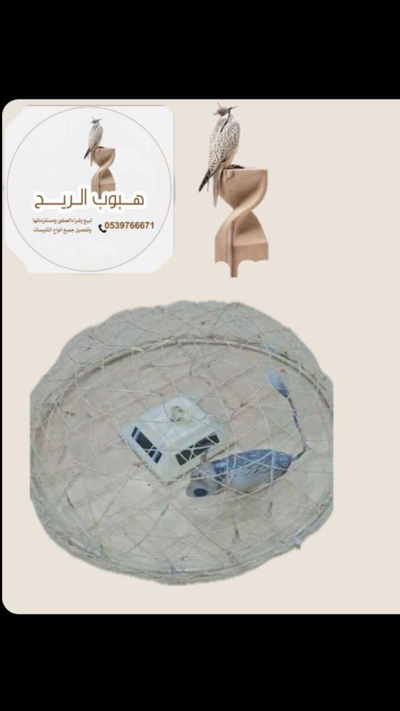 قرشع على الطاقة الشمسية لصيد الطيور الجارحه